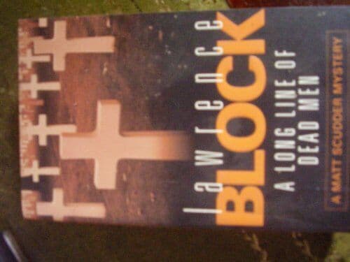 A Long Line of Dead Men, Block, Lawrence Paperback Book Pre-Owned English