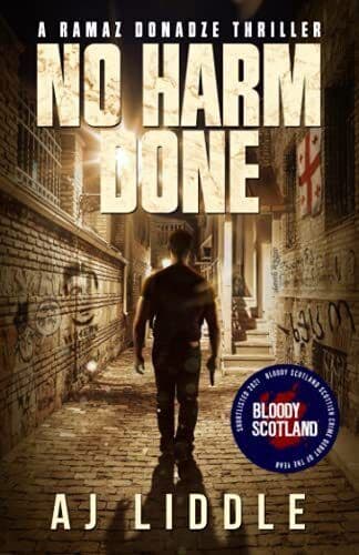 NO HARM DONE: A RAMAZ DONADZE THRILLER by LIDDLE, AJ   Paperback Book Pre-Owned English
