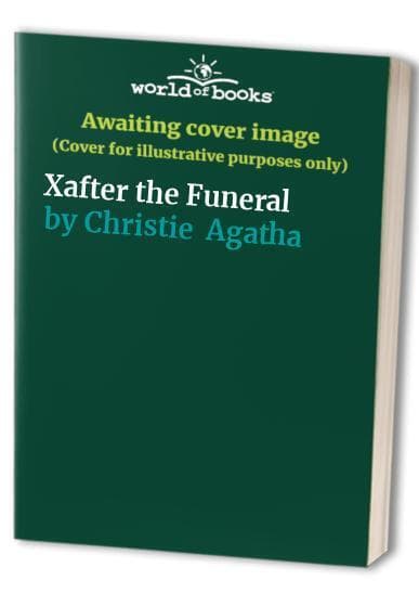 Xafter the Funeral, Christie  Agatha Paperback Book Pre-Owned English
