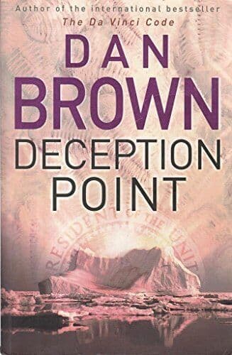 Deception Point, Dan Brown Paperback Book Pre-Owned English