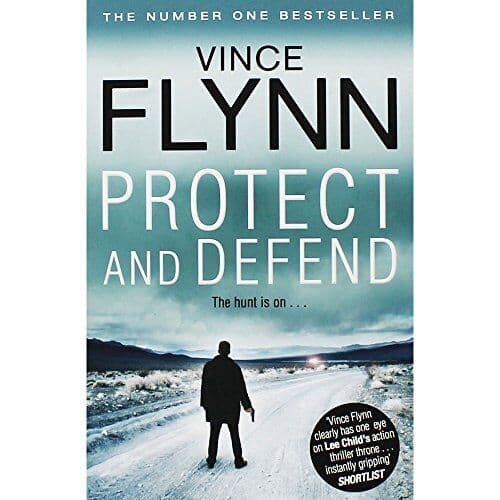 Protect and Defend Pa by Vince Flynn  Paperback Book Pre-Owned English