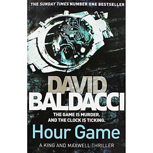 Hour Game by David Baldacci  Paperback Book Pre-Owned English
