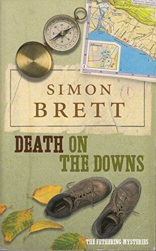 Death on The Downs by Brett, Simon.  Paperback Book Pre-Owned English