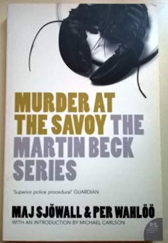 Murder at the Savoy: Martin Beck Series by Per Wahloo Paperback Book Pre-Owned English