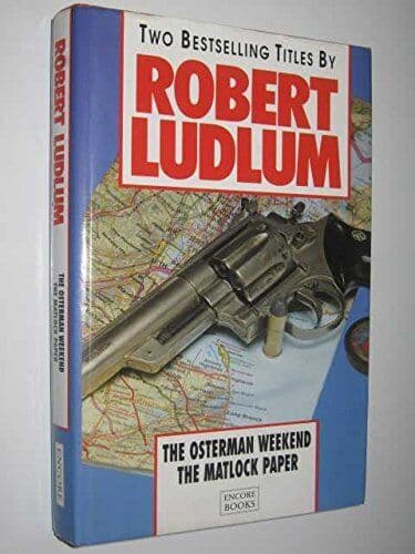 THE OSTERMAN WEEKEND & THE MATLOCK PAPER by Ludlum, Robert Fast Paperback Book Pre-Owned English