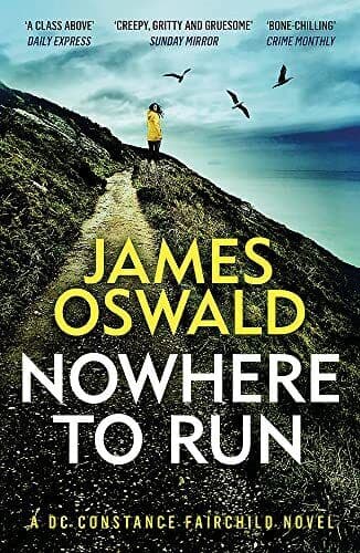 Nowhere to Run, Oswald, James Paperback Book Pre-Owned English