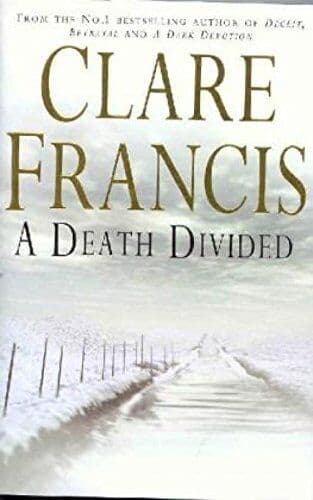 A Death Divided by Clare Francis  Paperback Book Pre-Owned English