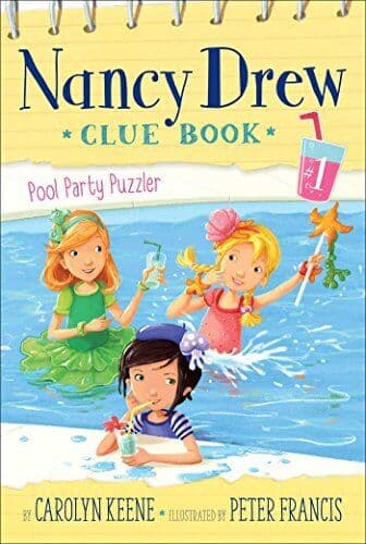 Pool Party Puzzler (Nancy Drew Clue ) by Keene, Carolyn Fast Paperback Book Pre-Owned English