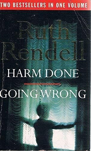Harm Done/Going Wrong by Rendell Ruth  Paperback Book Pre-Owned English