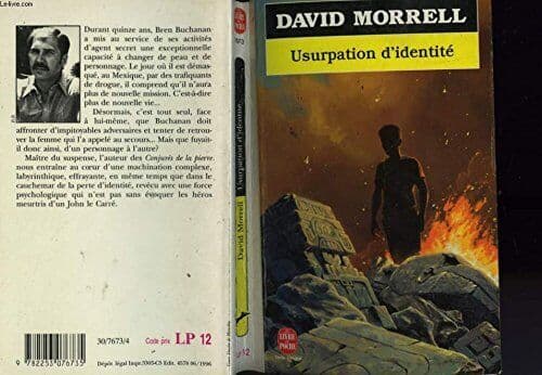 Usurpation d’identité, Morrell, David Paperback Book Pre-Owned English