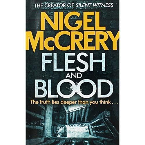 Nigel McCrery Flesh and Blood Paperback Book Pre-Owned English