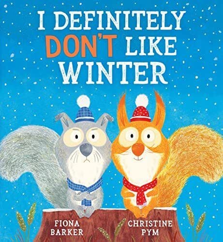 I Definitely Don’t Like Winter, Barker, Fiona Paperback Book Pre-Owned English