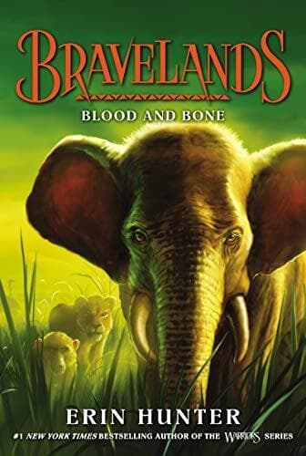 Bravelands: Blood and Bone: 3 by Hunter, Erin Paperback Book Pre-Owned English