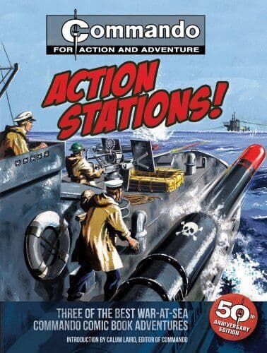 Commando Action Stations! by Laird, Calum Paperback Book Pre-Owned English