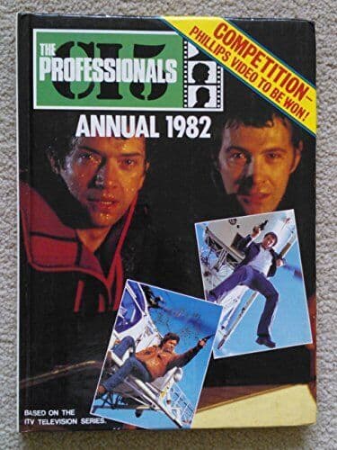 THE PROFESSIONALS ANNUAL 1982 by Anon. Paperback Book Pre-Owned English