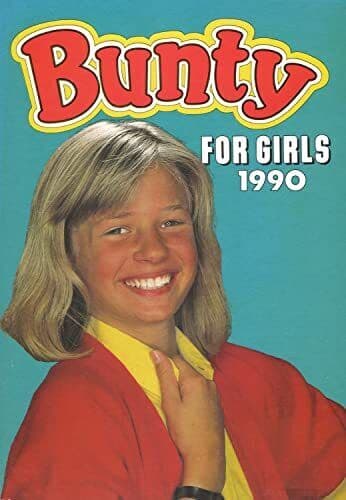 Bunty For Girls 1990 Paperback Book Pre-Owned English