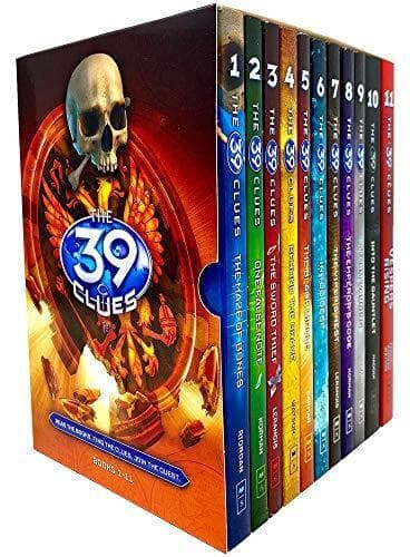 The 39 Clues Series Complete Collection s 1 - 11 Box Set  Paperback Book Pre-Owned English