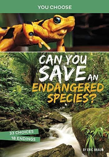 Can You Save an Endangered Species?: An…, Braun, Eric Paperback Book Pre-Owned English