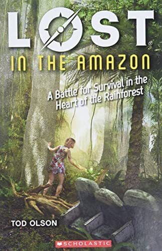 Lost in the Amazon: Battle for Survival in the Heart of the Rain… by Tod Olson Paperback Book Pre-Owned English