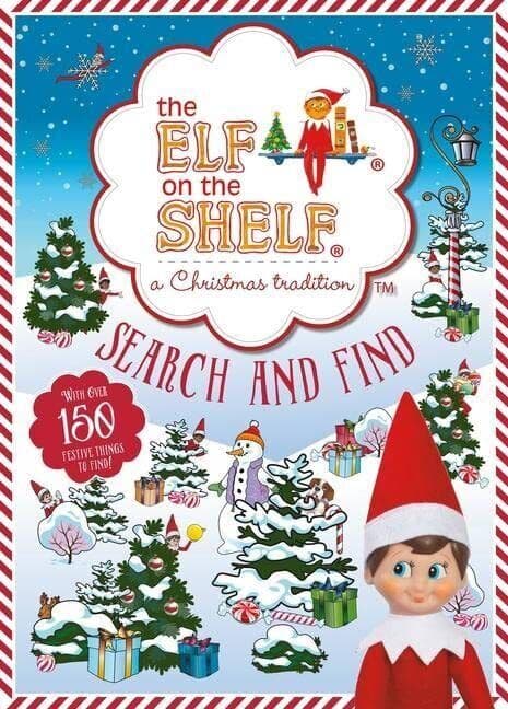 The Elf on the Shelf Search and Find, Elf on the Shelf Paperback Book Pre-Owned English