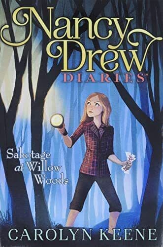 Sabotage at Willow Woods (Nancy Drew Diaries) by Keene, Carolyn Paperback Book Pre-Owned English