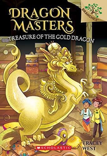 Treasure of the Gold Dragon (Dragon Ma…, West, Tracey Paperback Book Pre-Owned English