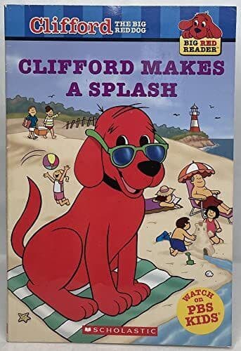 Clifford Makes a Splash Paperback Book Pre-Owned English