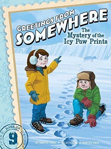 The Mystery of the Icy Paw Prints: 9 …, Paris, Harper Paperback Book Pre-Owned English