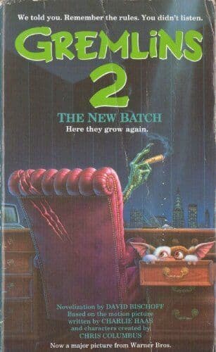Gremlins 2 The New Batch by DAVID BISCHOFF Paperback Book Pre-Owned English