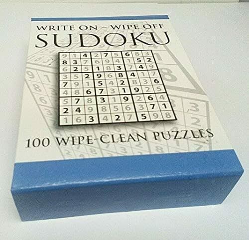 SUDOKU: WRITE ON - WIPE OFF by Top That! Publishing plc Paperback Book Pre-Owned English