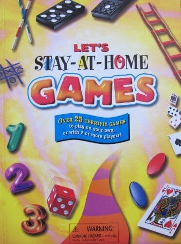 Let’s Stay At Home Games: Over 25 Terrific Games to … Paperback Book Pre-Owned English