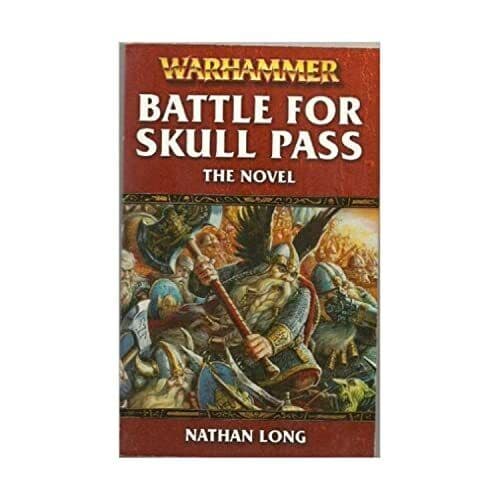 Battle of Skull Pass The Novel Warhammer by Nathan Long Paperback Book Pre-Owned English