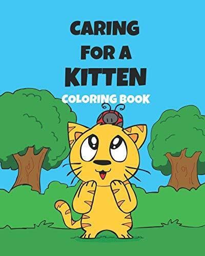 Caring For A Kitten Coloring : …, Short, Jonathan Paperback Book Pre-Owned English