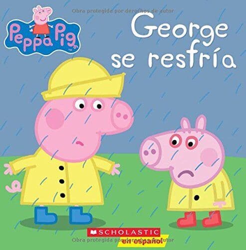 George se resfría/ George Catches a…, Scholastic Inc. Paperback Book Pre-Owned English