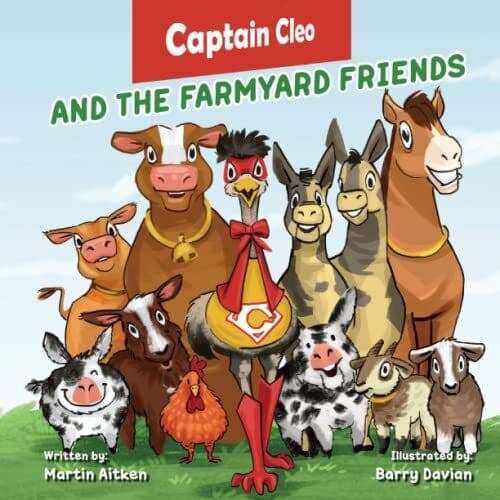 Captain Cleo and the Farmyard Friends, Aitken, Martin Paperback Book Pre-Owned English