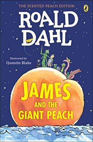 James and the Giant Peach: The Scented Peach Edition Paperback Book Pre-Owned English