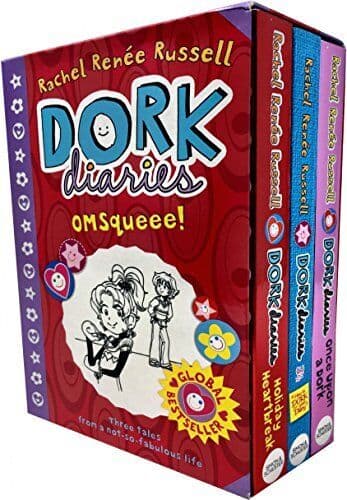 Dork Diaries OM Squeee Collection 3 s Box Set by … by Rachel Renee Russell Paperback Book Pre-Owned English