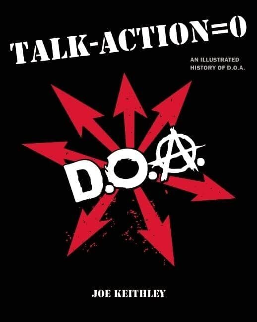 Talk - Action = Zero: An Illustrate…, Joe ‘Shithead’ Paperback Book Pre-Owned English