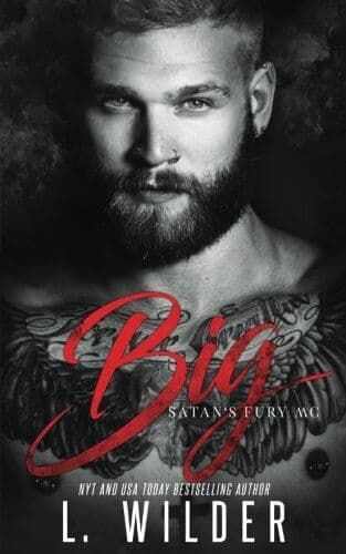 Big: Satan’s Fury MC, Wilder, L. Paperback Book Pre-Owned English