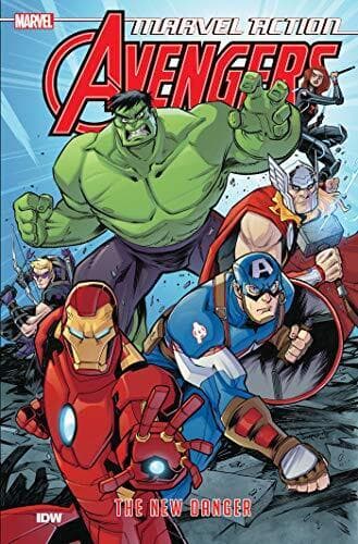 Marvel Action: Avengers: The New Danger ( One) by Matthew K. Manning Paperback Book Pre-Owned English