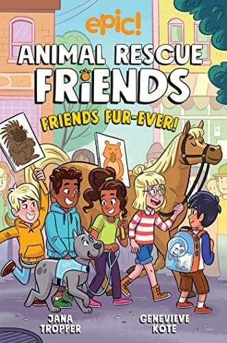 Animal Rescue Friends: Friends Fur-ev…, Tropper, Jana Paperback Book Pre-Owned English