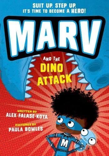Marv and the Dino Attack, Falase-Koya, Alex Paperback Book Pre-Owned English