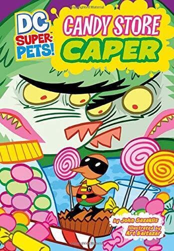 Candy Store Caper (DC Super-Pets!), Sazaklis, John Paperback Book Pre-Owned English