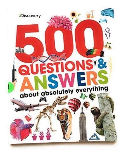 Discovery 500 Questions and Answers, Discovery Paperback Book Pre-Owned English