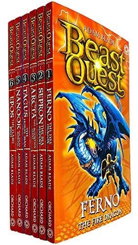 Beast Quest Box Set Pack: Series 1-6 s, (Arcta the Mountain… by Adam Blade Paperback Book Pre-Owned English