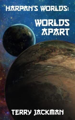 Harpan’s Worlds: Worlds Apart, Jackman, Terry Paperback Book Pre-Owned English