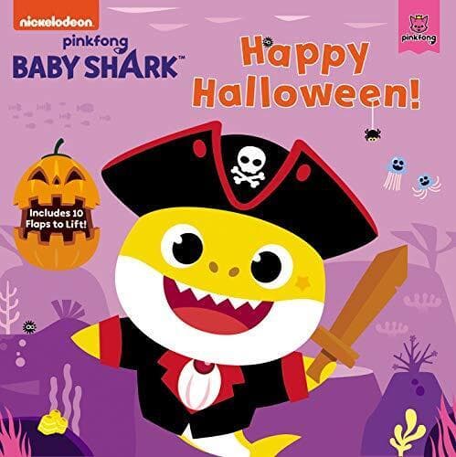 Baby Shark: Happy Halloween!: Includes 10 …, Pinkfong Paperback Book Pre-Owned English