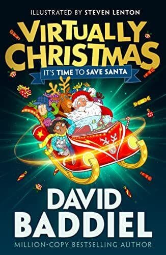 Virtually Christmas: A funny illustr…, Baddiel, David Paperback Book Pre-Owned English