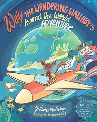 Wally The Wandering Wallaby’s Aroun…, Pelkey, Lauren Paperback Book Pre-Owned English