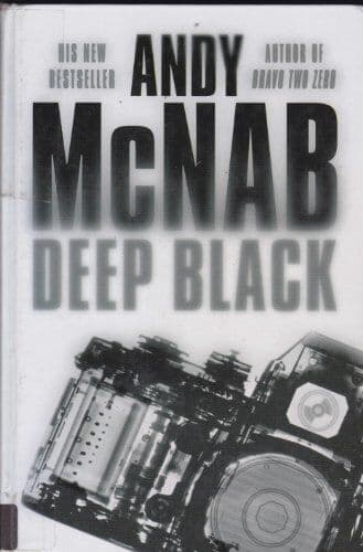 Deep Black [LARGE PRINT] by Andy McNab Paperback Book Pre-Owned English